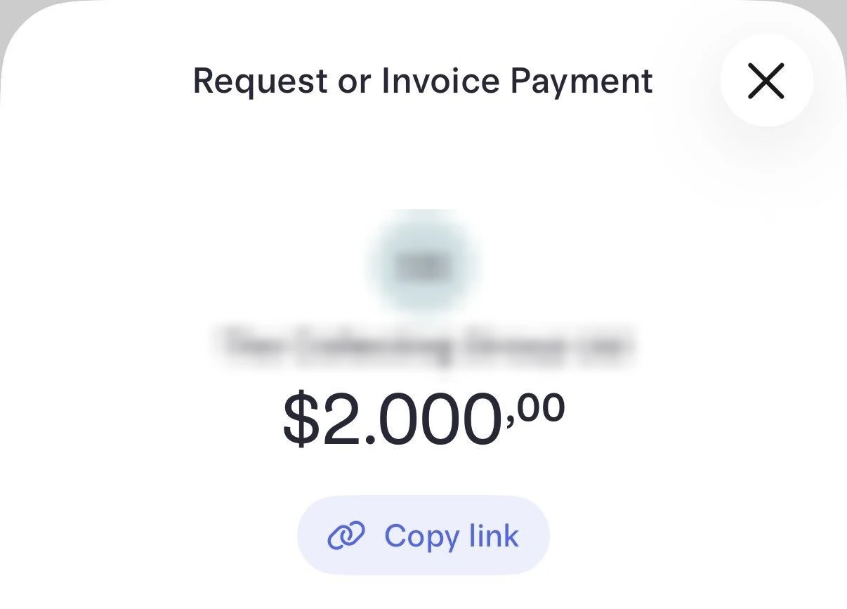 Uplata klijenta od 2.000 dolara