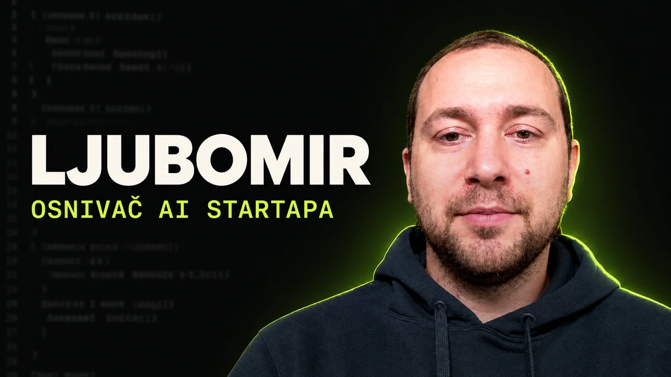 Ljubomir, osnivač AI startapa
